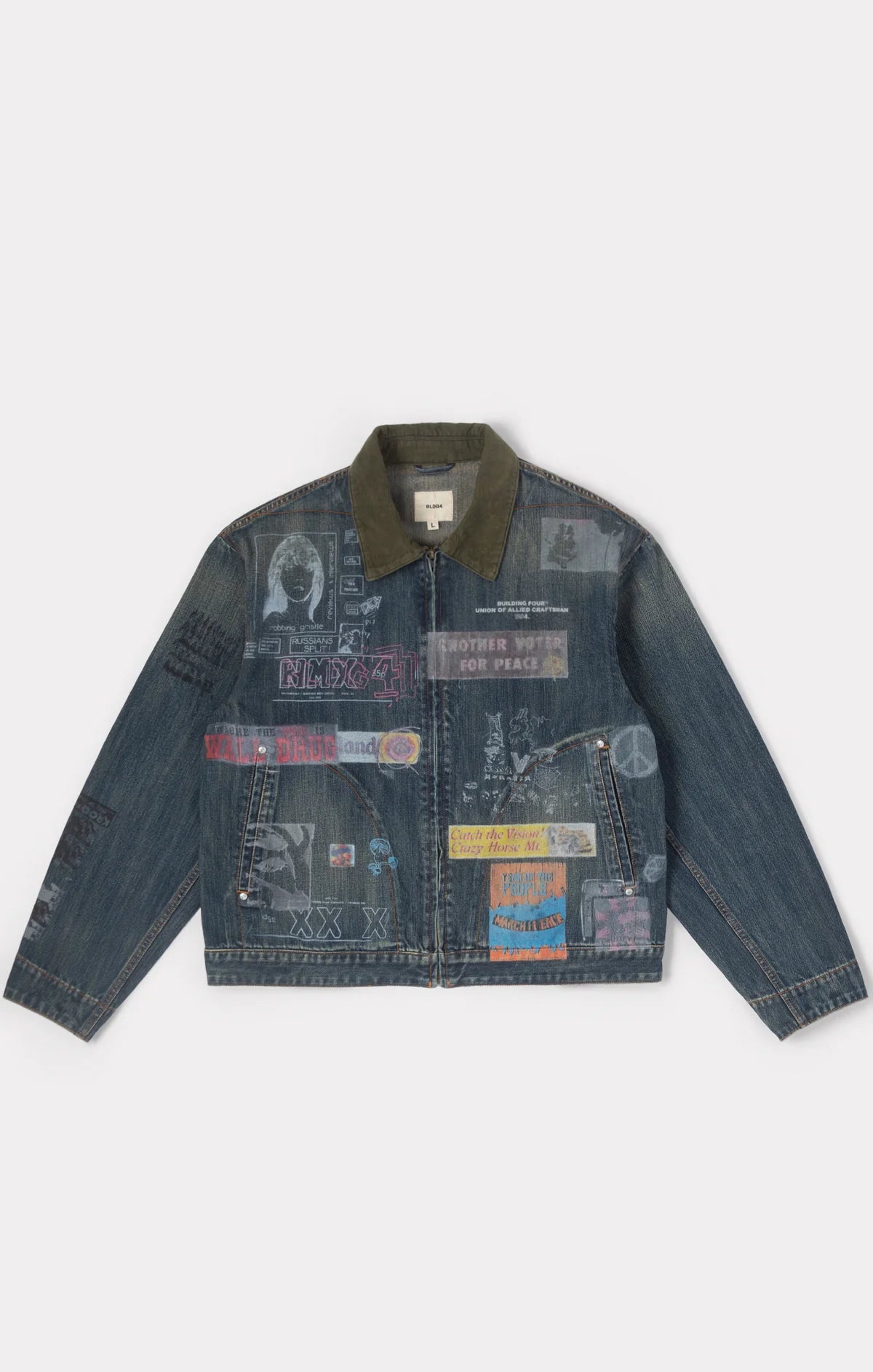 BLDG4-Men's Jean Jackets and Denim Jackets