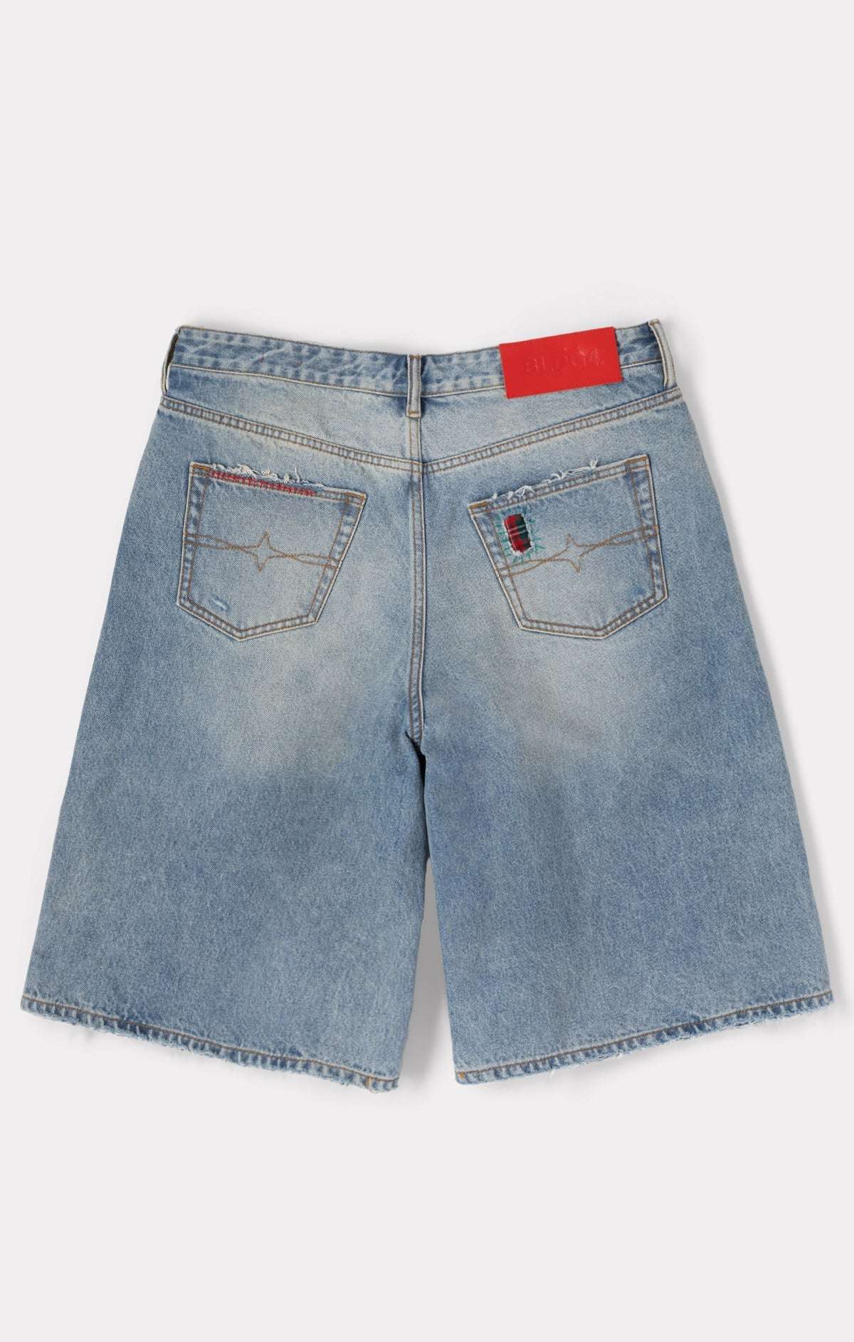 BLDG4-Men's Jean Shorts and Denim Shorts