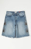BLDG4-Men's Jean Shorts and Denim Shorts