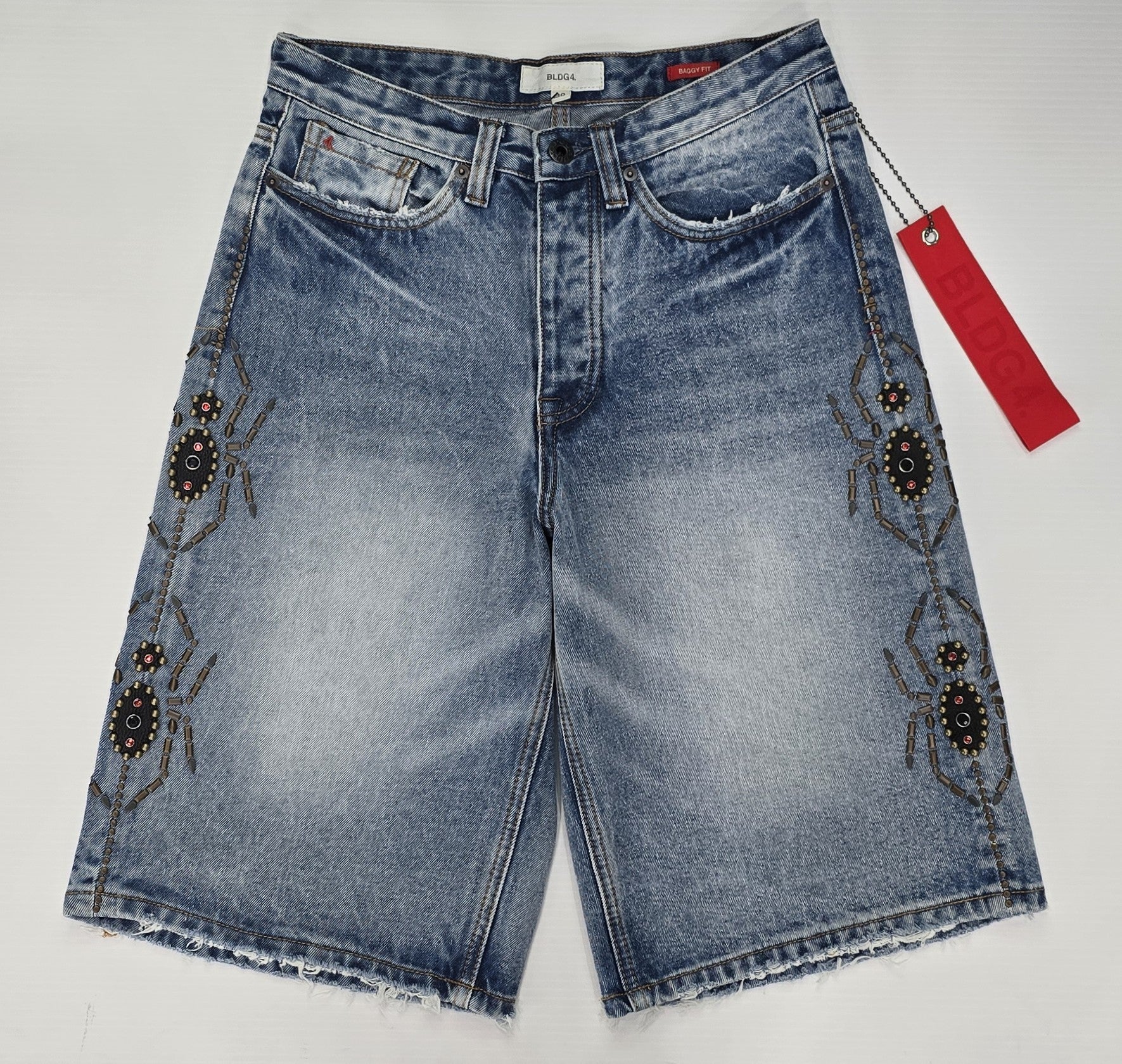 BLDG4-Men's Jean Shorts and Denim Shorts Main image