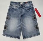 BLDG4-Men's Jean Shorts and Denim Shorts