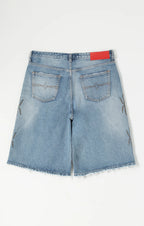BLDG4-Men's Jean Shorts and Denim Shorts