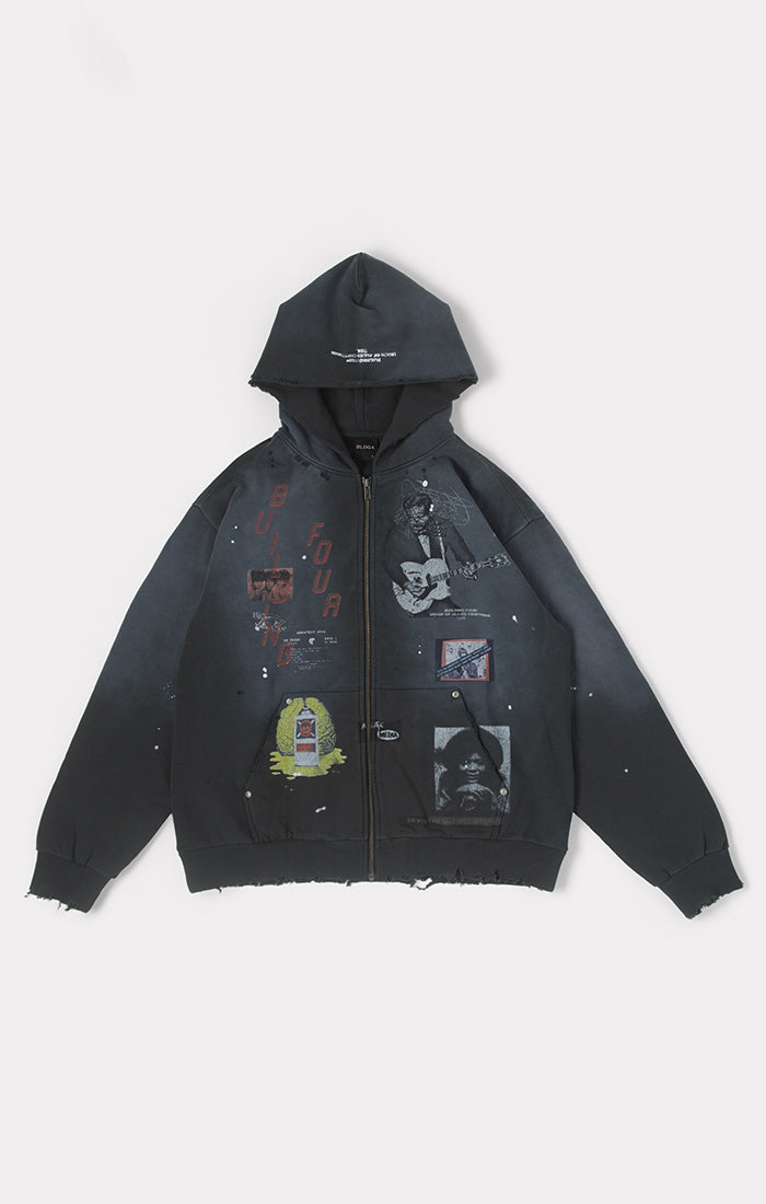 Bldg4 Pullover Hoodies at Gravity NYC