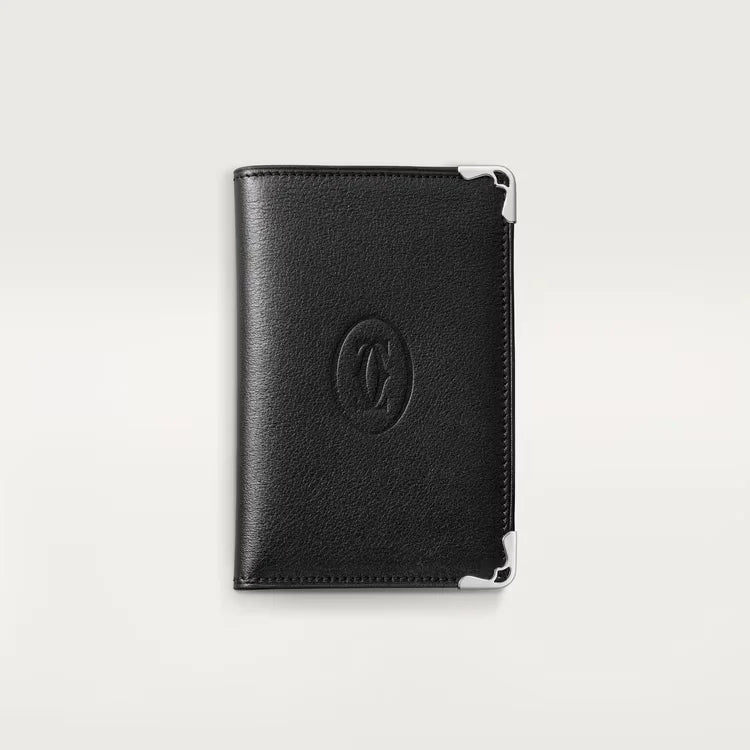 CARTIER 4-Credit Card Holder Wallet Must de Cartier