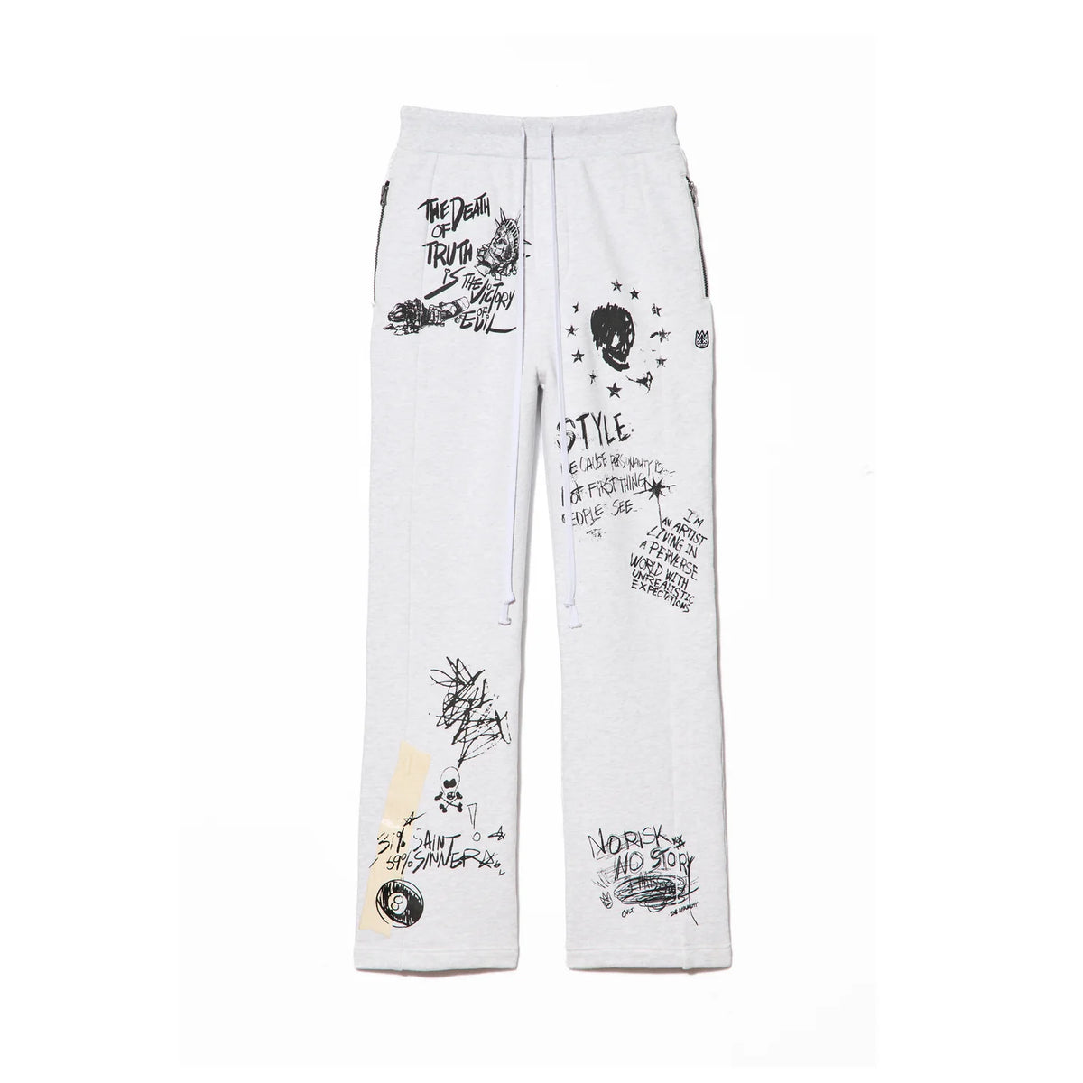 CULT OF INDIVIDUALITY-Flared Sweatpants-Gravity NYC
