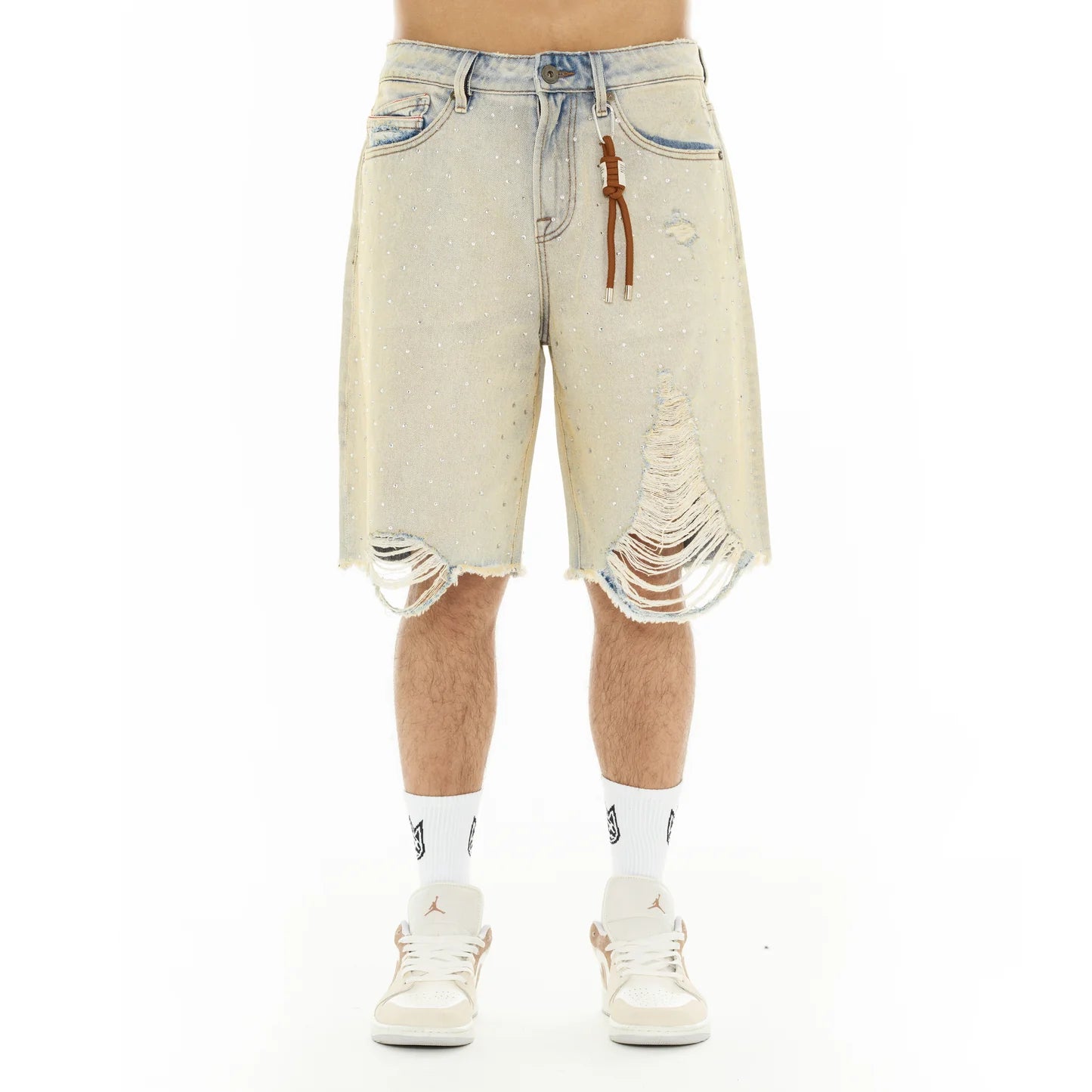 CULT OF INDIVIDUALITY-Men's Jean Shorts and Denim Shorts Imagen principal del producto
