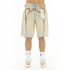 CULT OF INDIVIDUALITY-Men's Jean Shorts and Denim Shorts