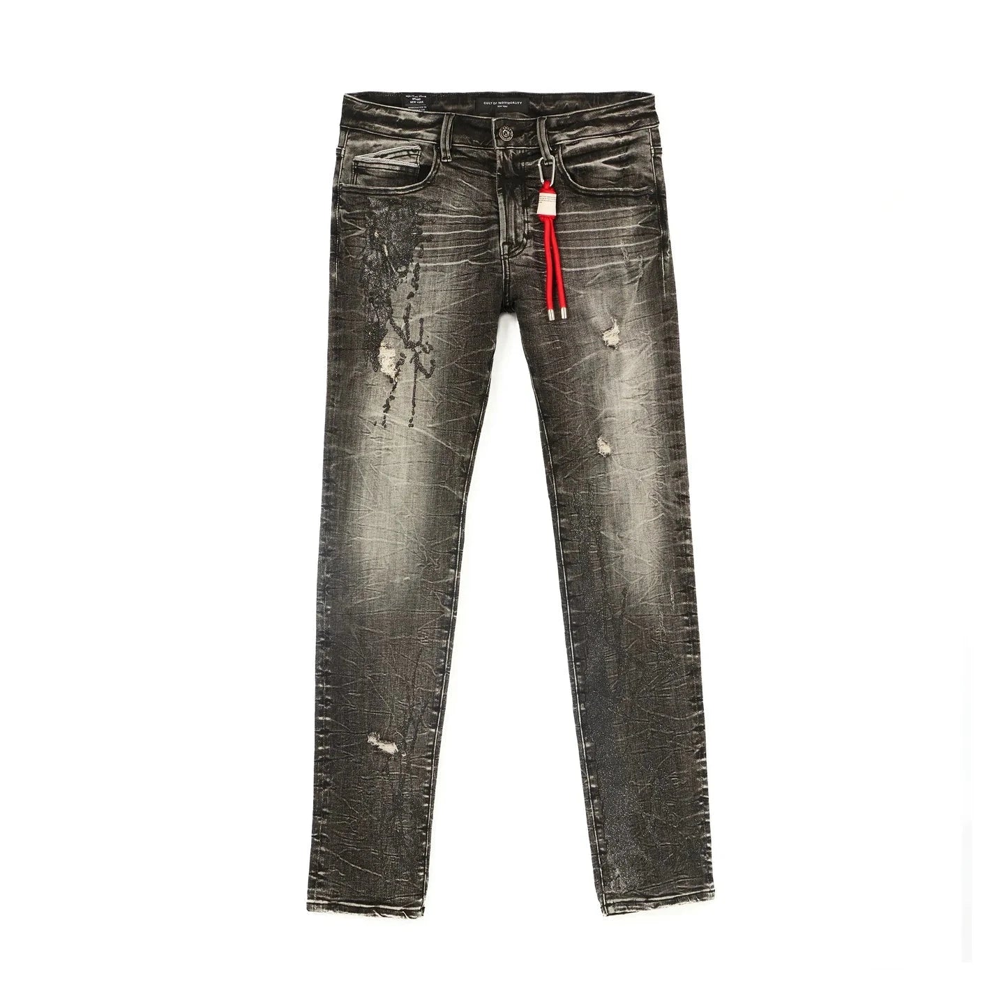 CULT OF INDIVIDUALITY-Men's Slim Fit Jeans and Denim