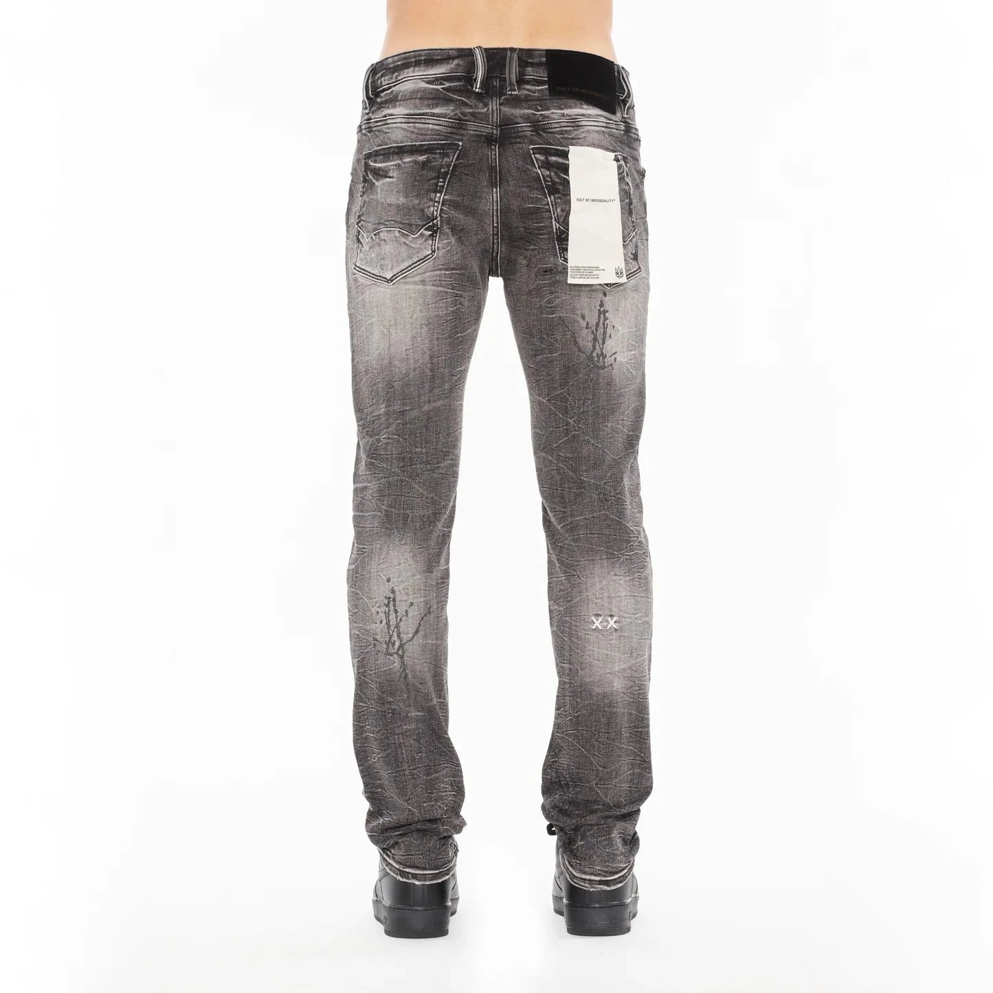 CULT OF INDIVIDUALITY-Men's Slim Fit Jeans and Denim