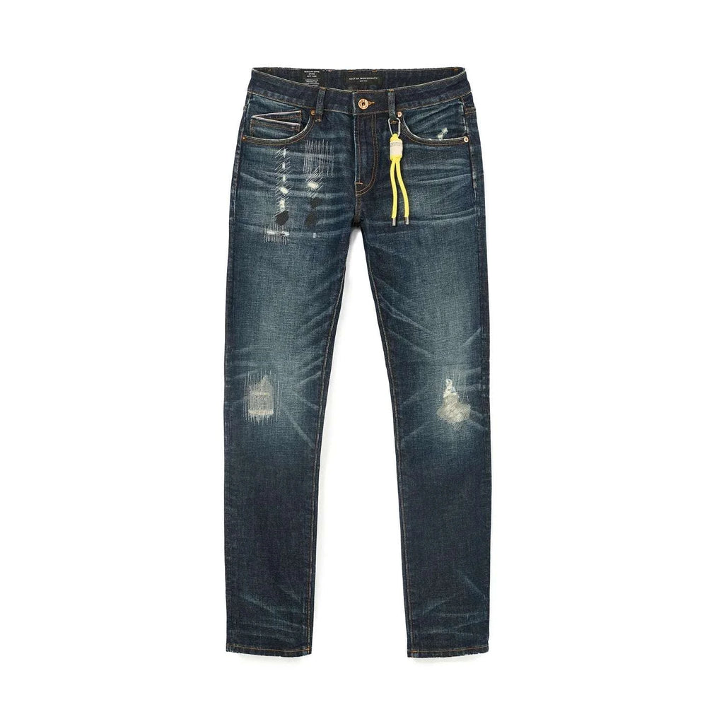 CULT OF INDIVIDUALITY-Men's Slim Fit Jeans and Denim