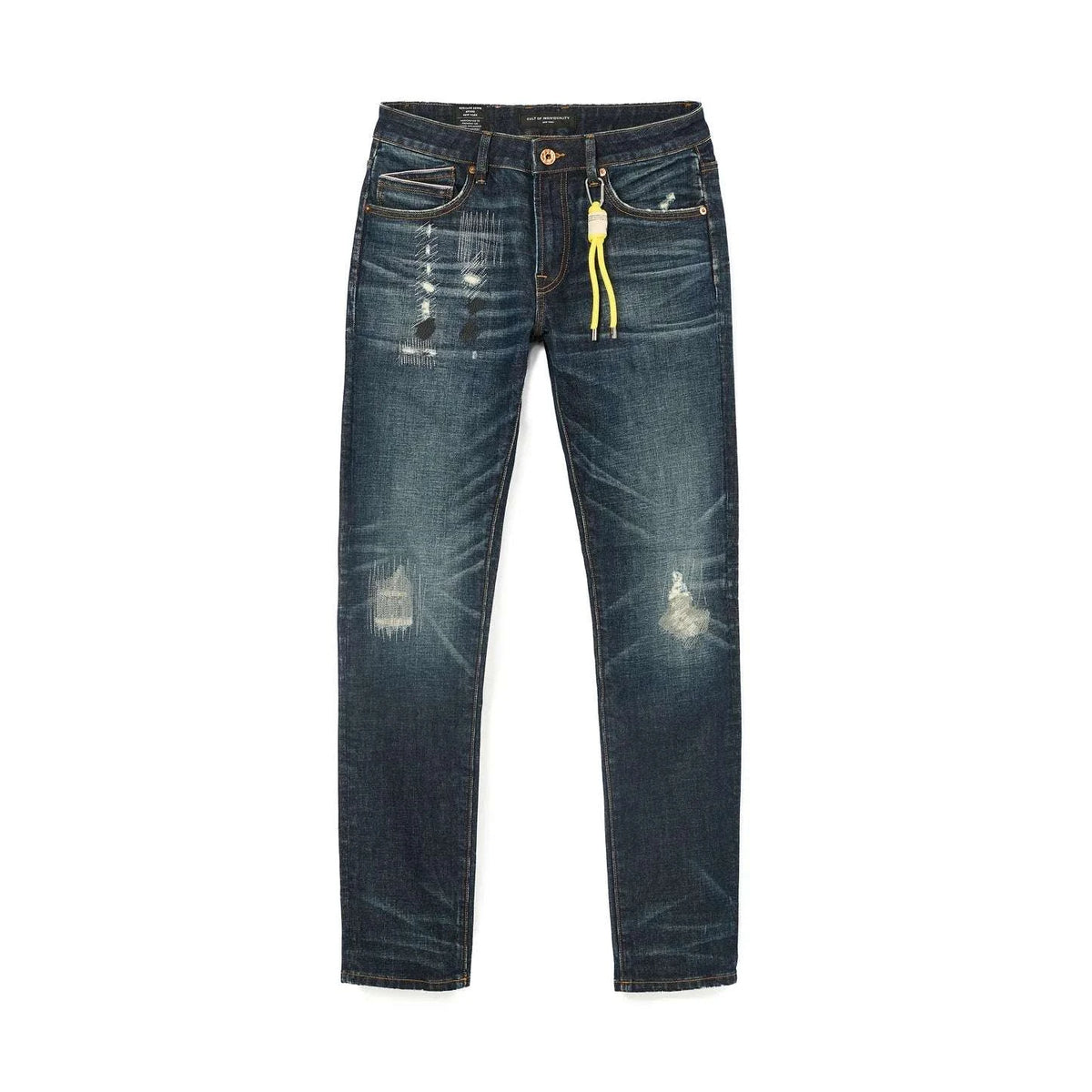 CULT OF INDIVIDUALITY-Men's Slim Fit Jeans and Denim