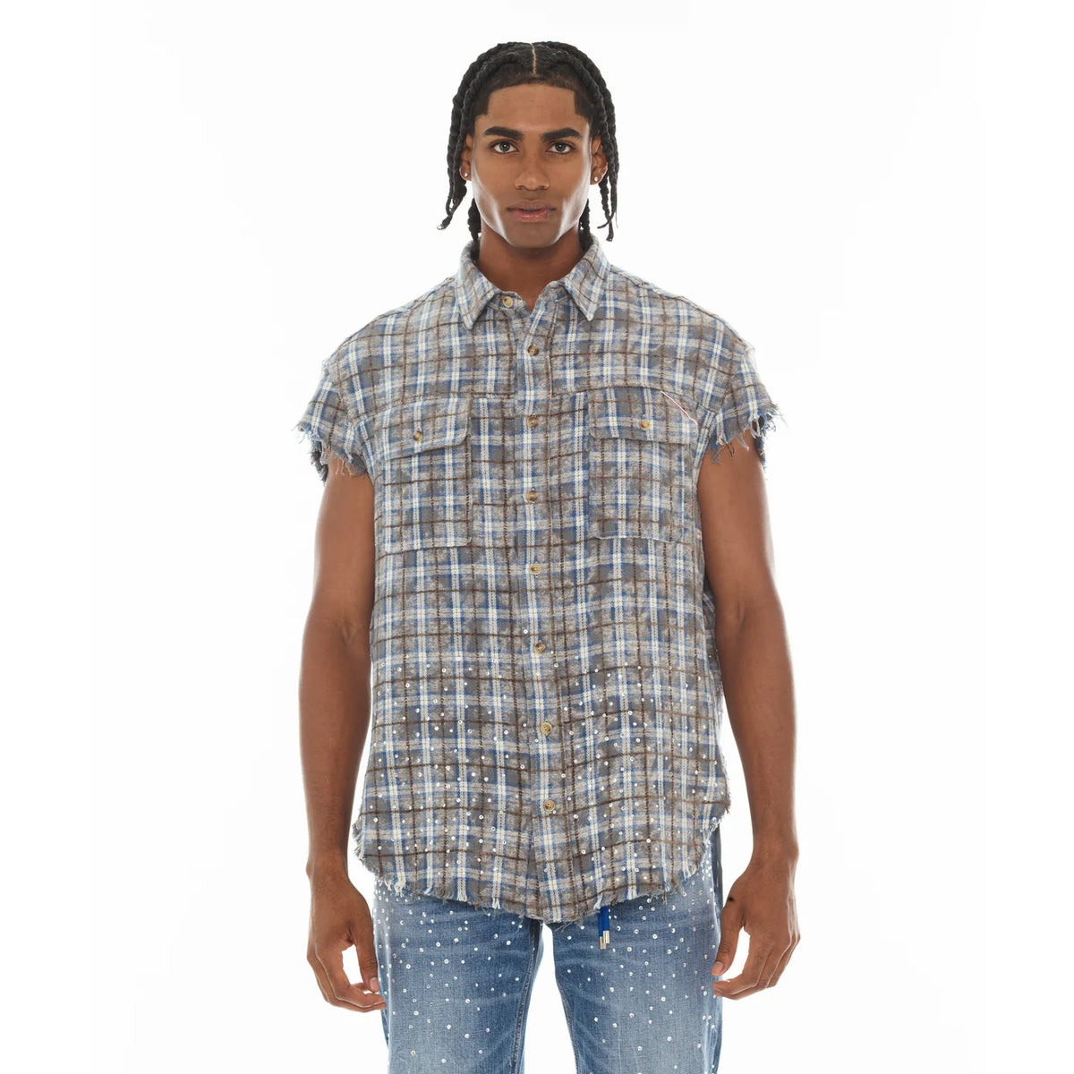 CULT OF INDIVIDUALITY-Men's Button-Up and Polo Shirts Imagen principal del producto