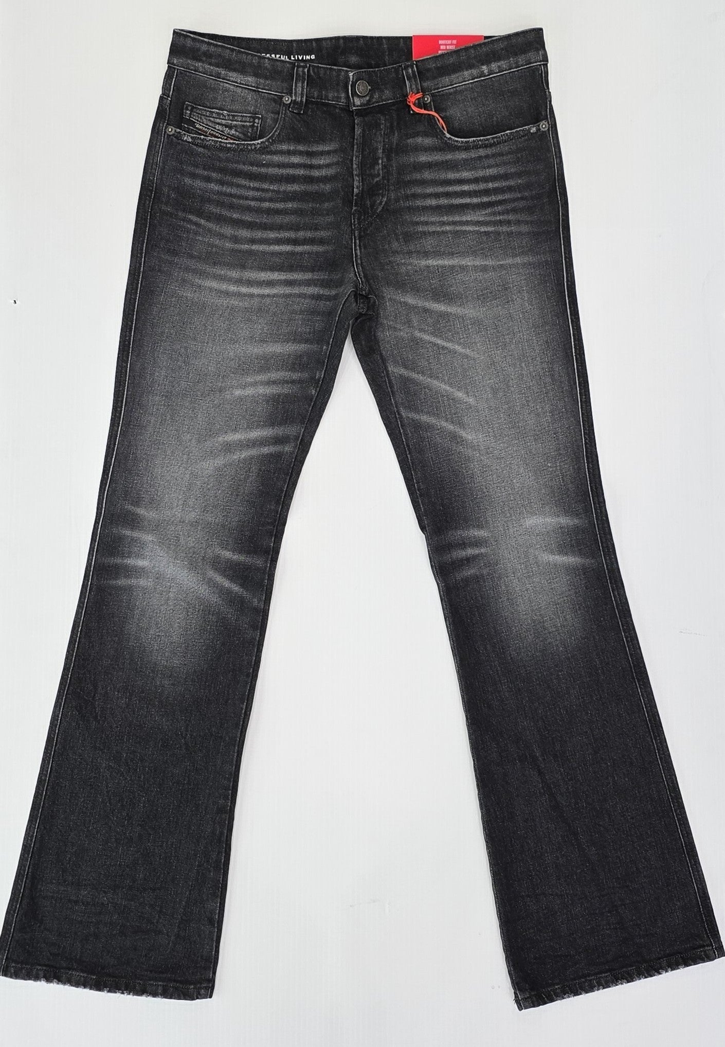 DIESEL-Men's Flared and Bootcut Jeans and Denim