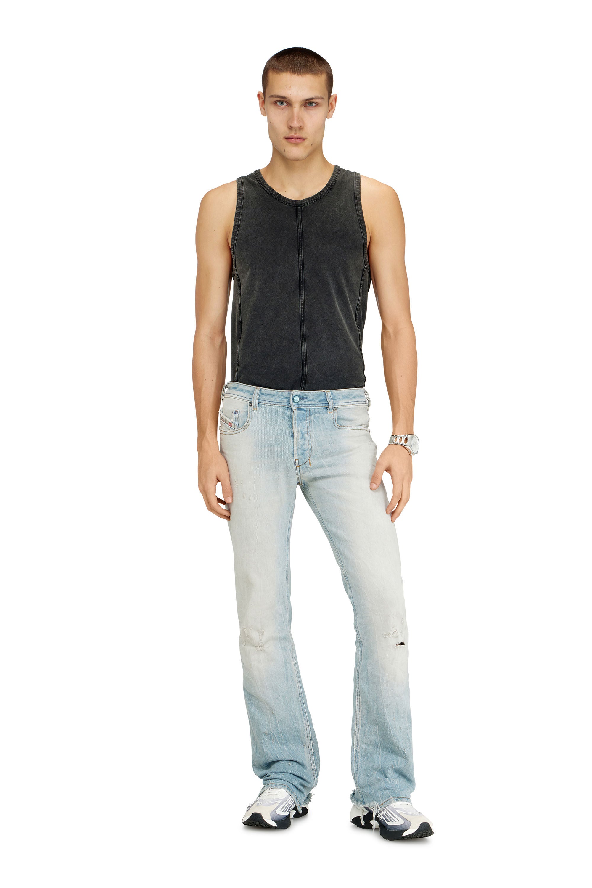 DIESEL-Men's Flared and Bootcut Jeans and Denim