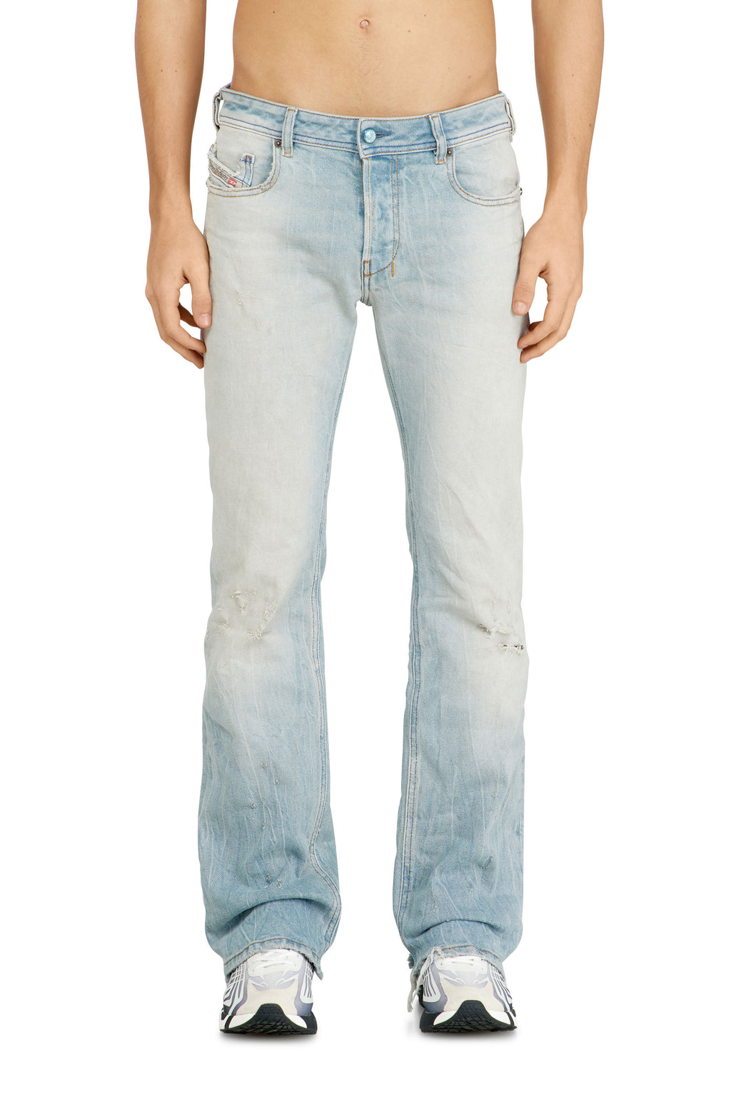 DIESEL-Men's Flared and Bootcut Jeans and Denim
