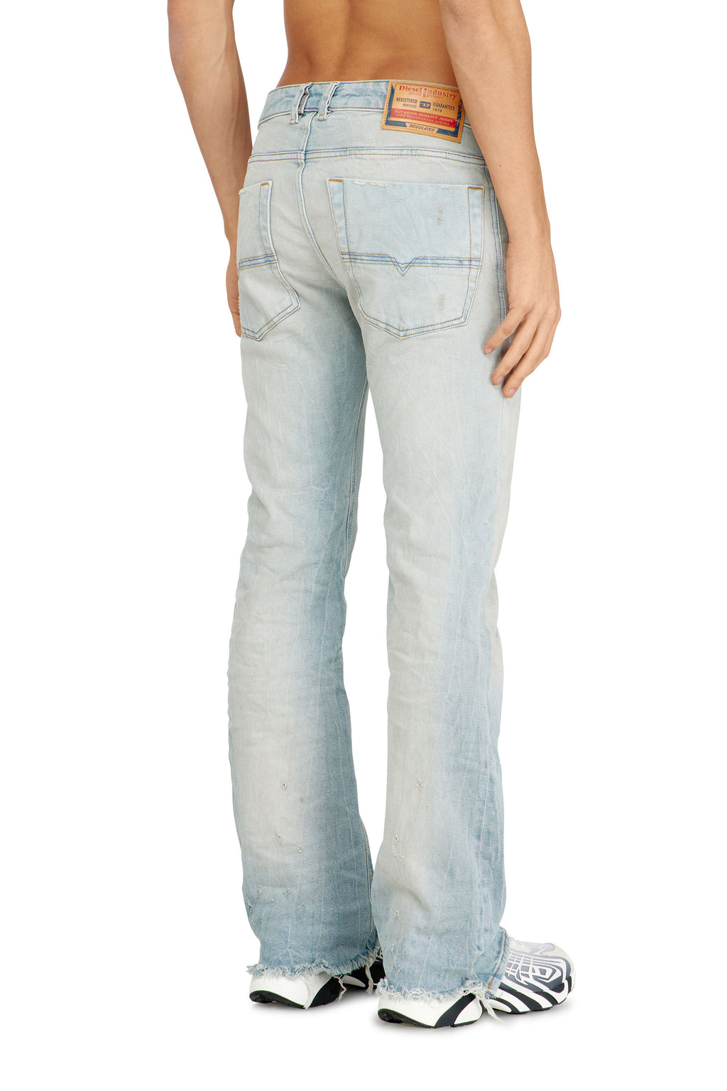 DIESEL-Men's Flared and Bootcut Jeans and Denim