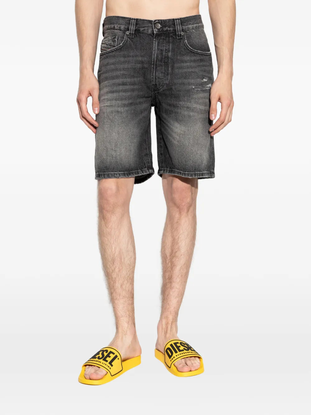 DIESEL-Men's Jean Shorts and Denim Shorts