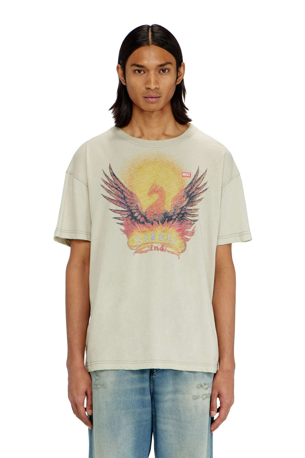 DIESEL-Men's Short-Sleeve T-Shirts and Tees