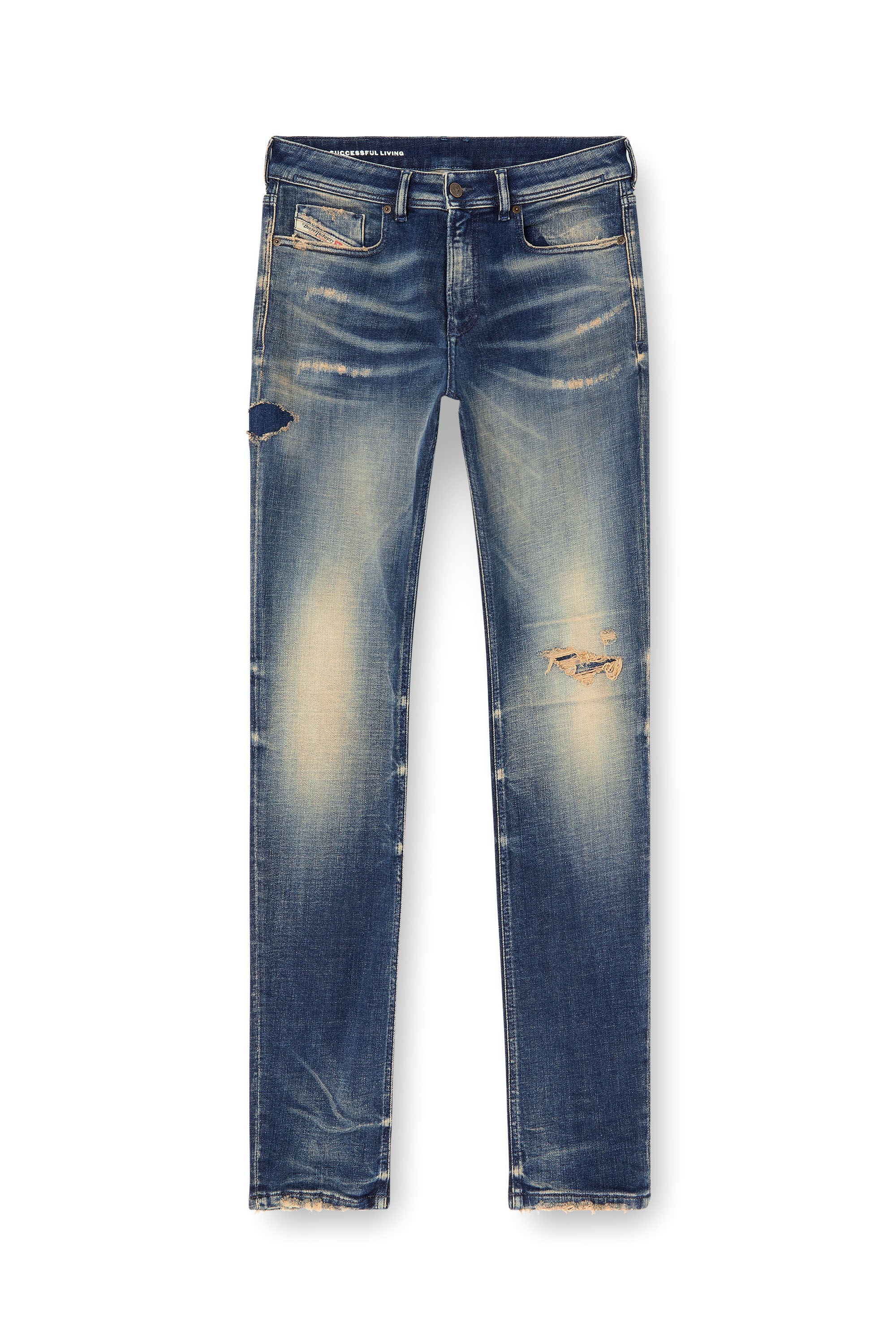 DIESEL-Men's Skinny Fit Jeans and Denim