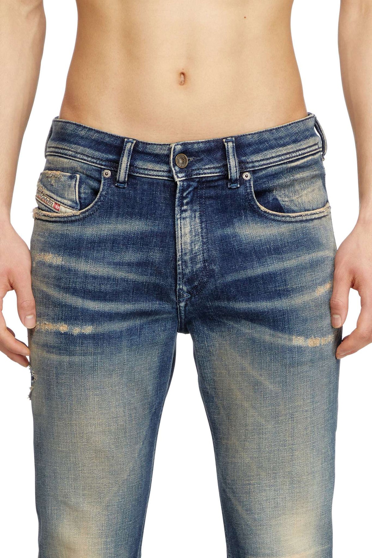 DIESEL-Men's Skinny Fit Jeans and Denim Imagen principal del producto