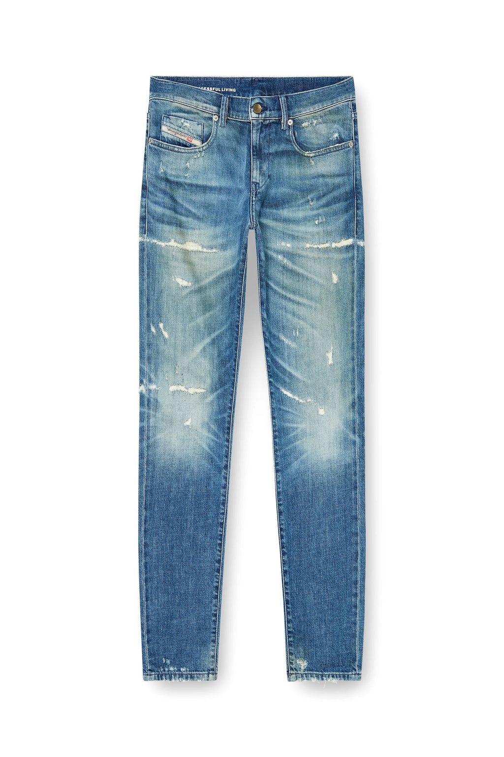 DIESEL-Men's Slim Fit Jeans and Denim