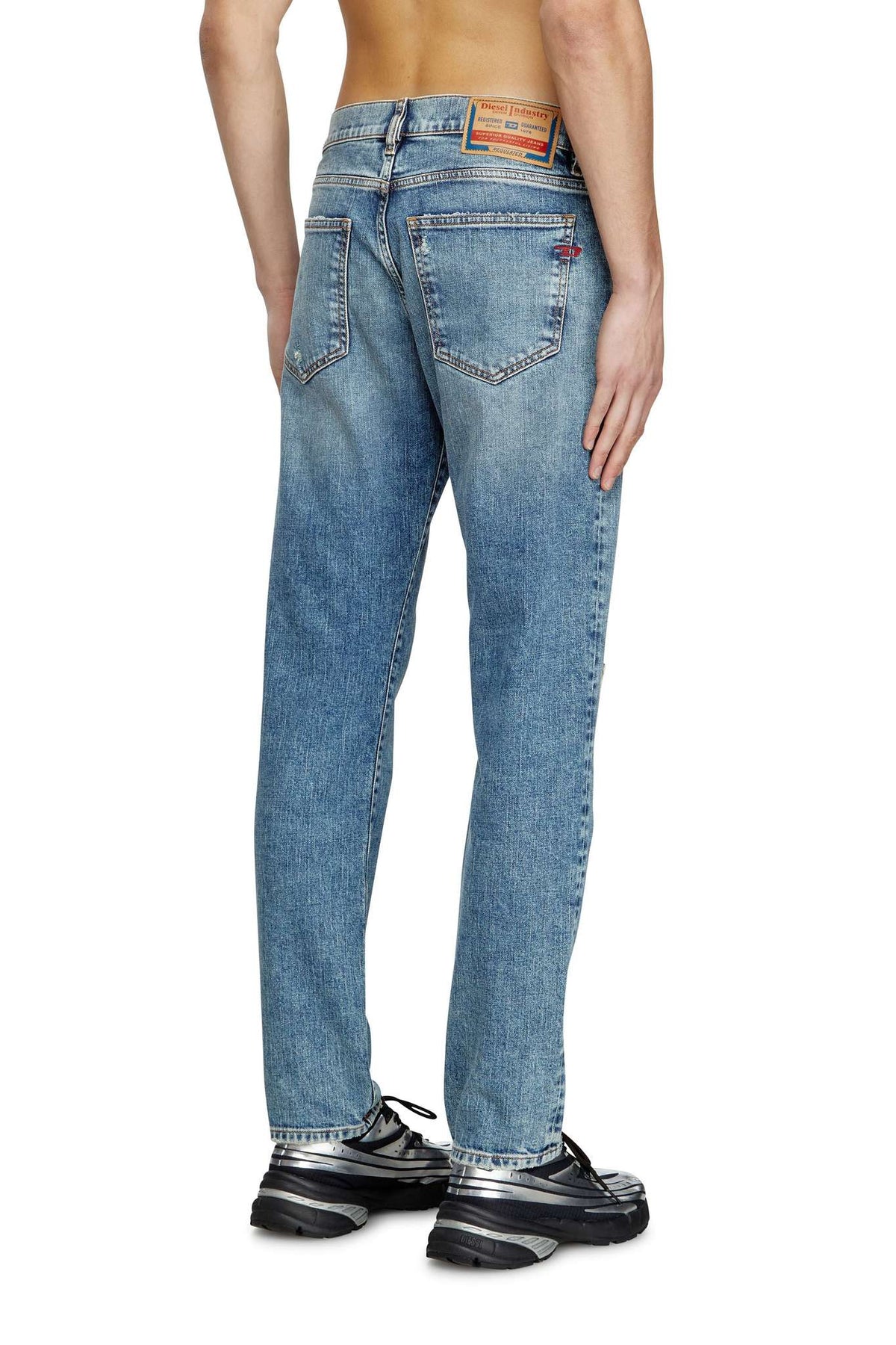DIESEL-Men's Slim Fit Jeans and Denim