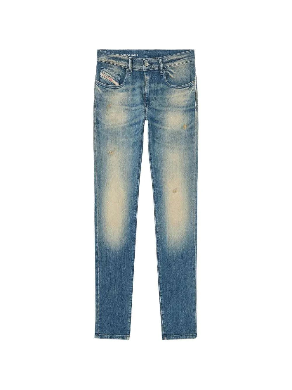 DIESEL-Men's Slim Fit Jeans and Denim