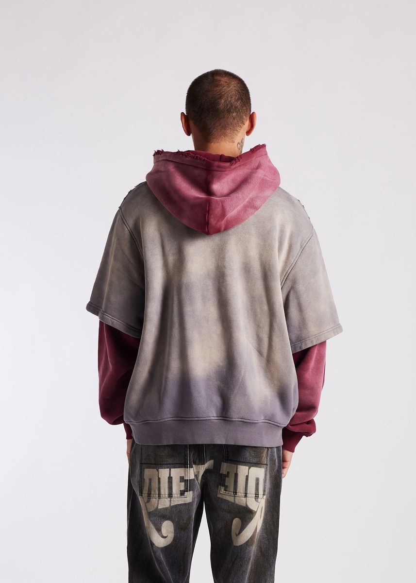 DIET STARTS MONDAY Double Layer Hoodie Secondary image