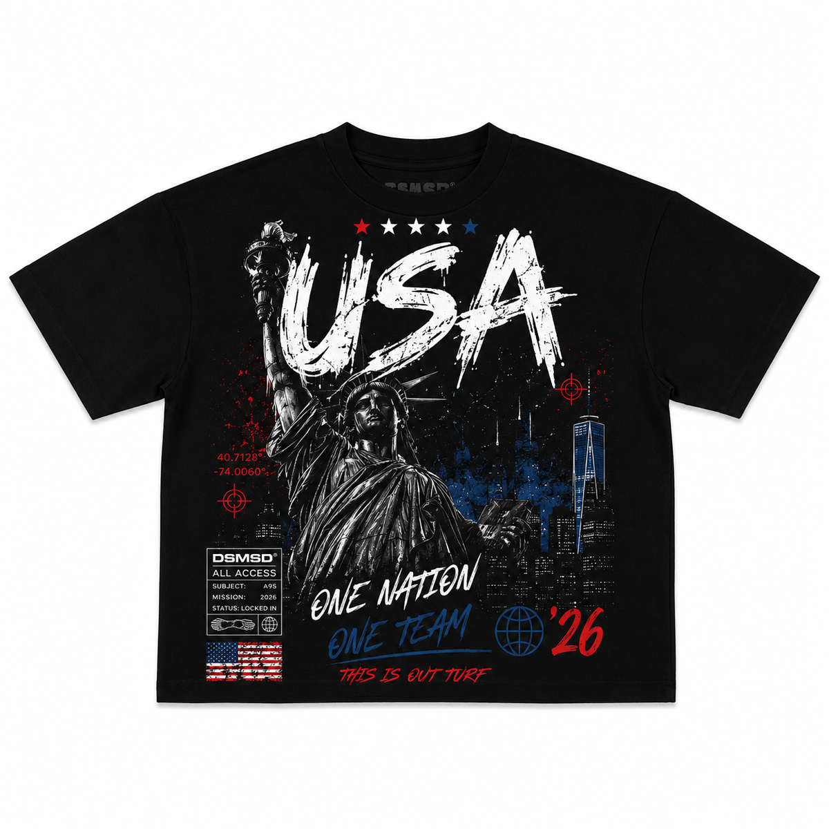 Camiseta DSMSD America 250 Imagen secundaria del producto