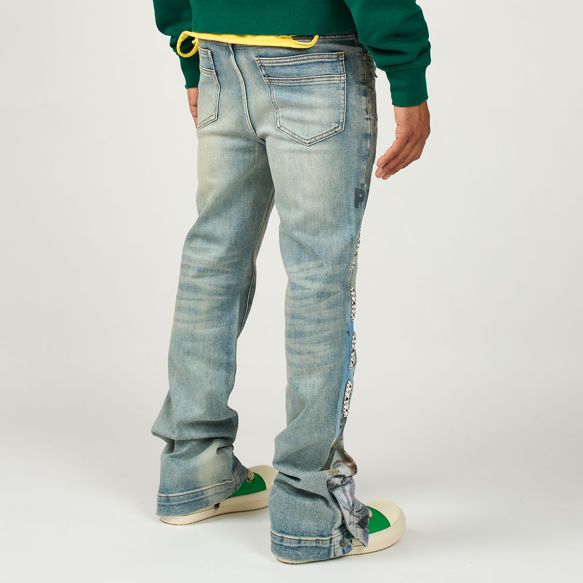DUAA-Men's Flared and Bootcut Jeans and Denim