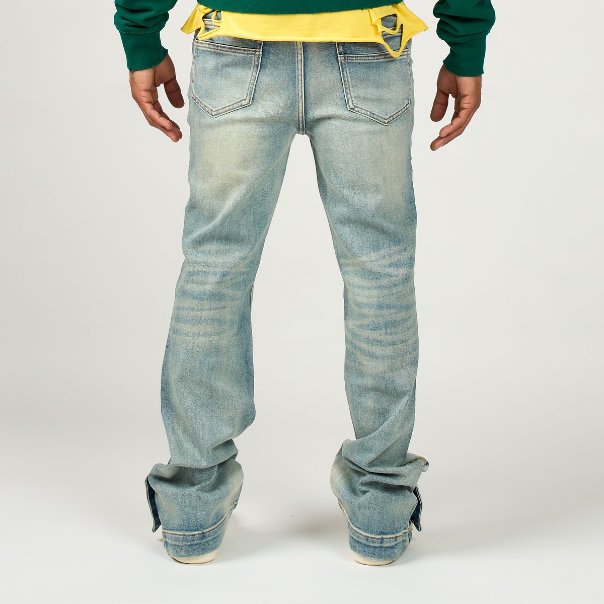 DUAA-Men's Flared and Bootcut Jeans and Denim
