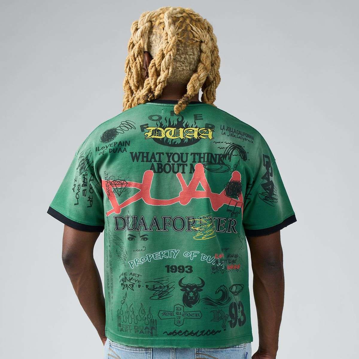 Camiseta DUAA Amazon Imagen secundaria del producto