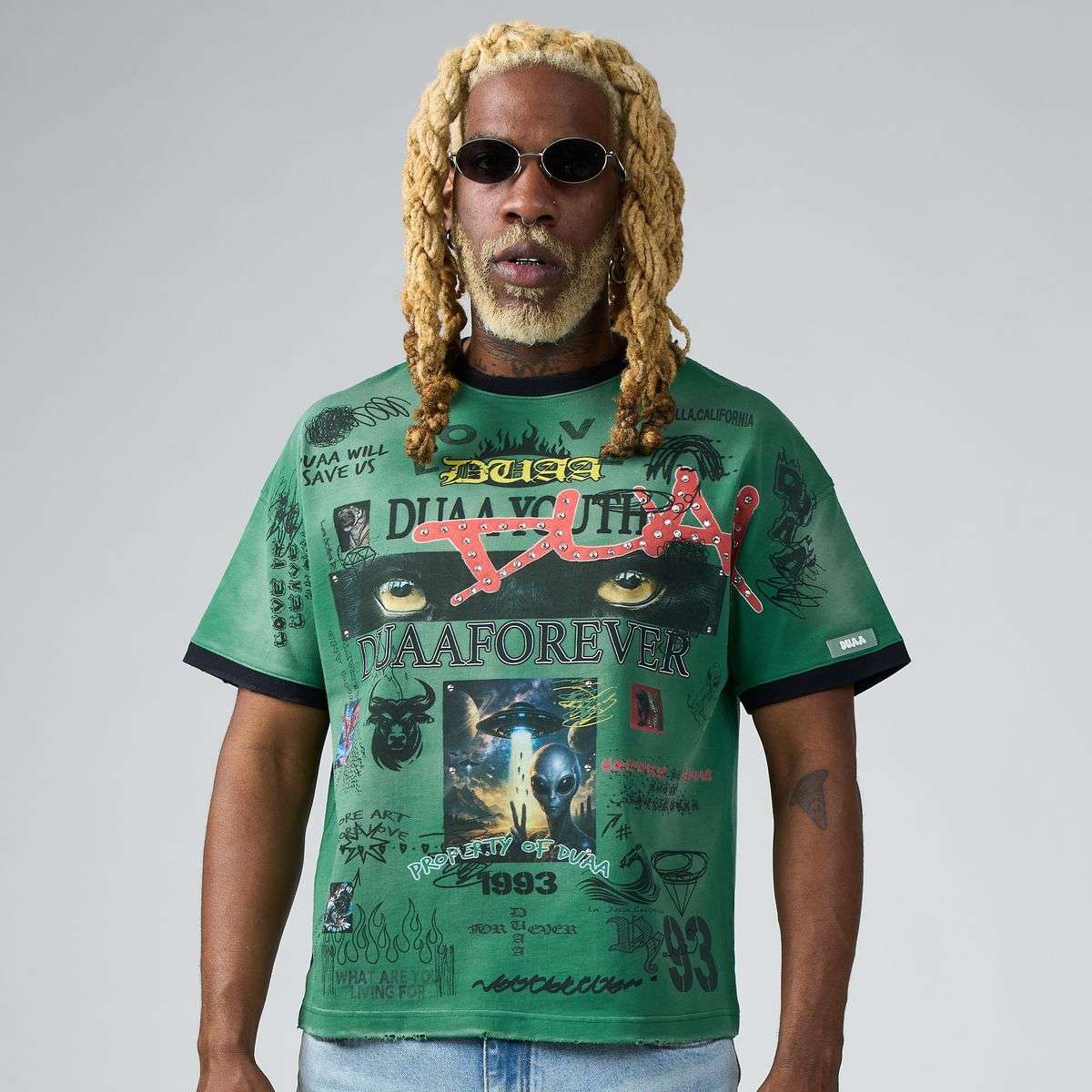 DUAA-Men's Short-Sleeve T-Shirts and Tees Imagen principal del producto