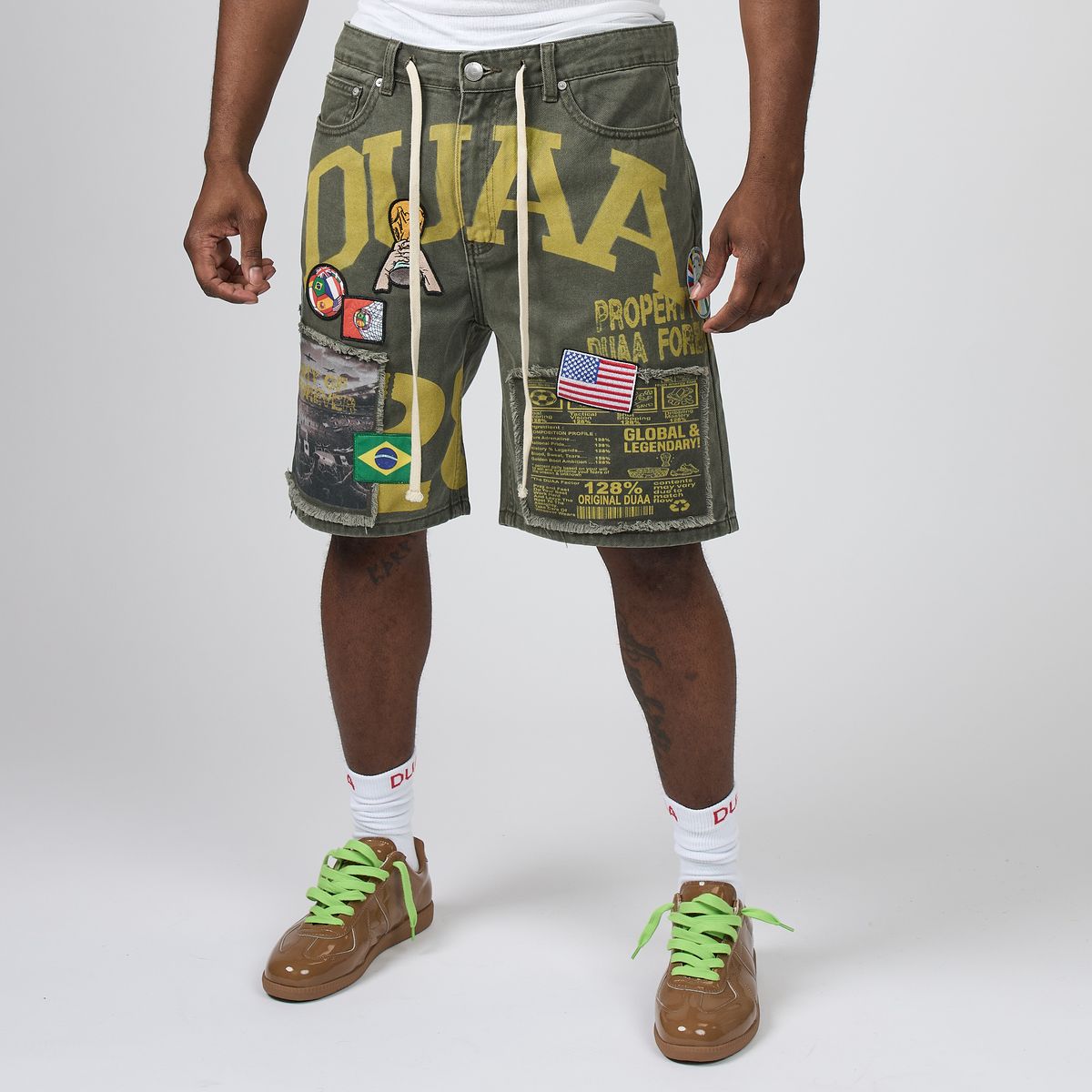 DUAA-Men's Jean Shorts and Denim Shorts