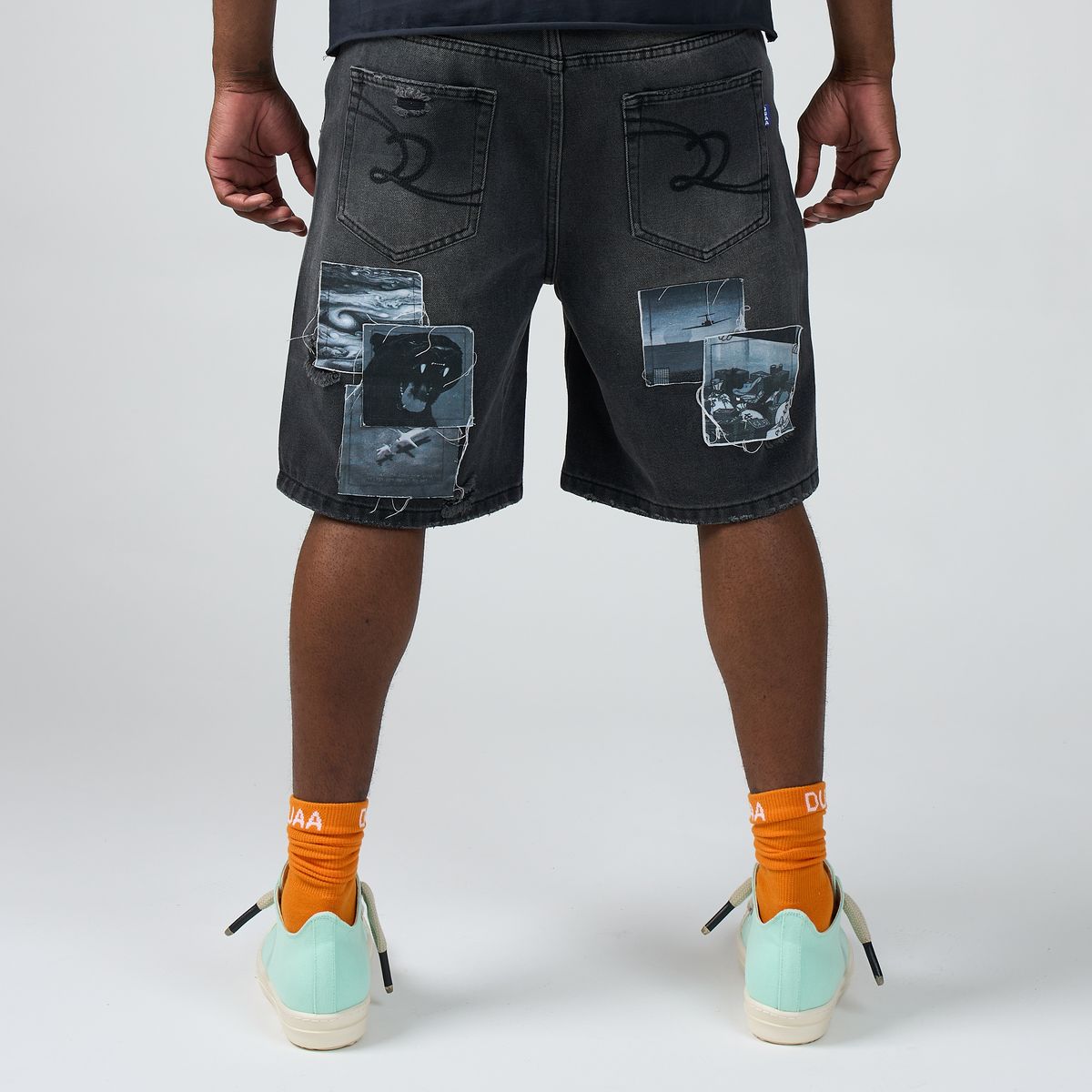 DUAA Movie Blue Shorts Secondary image
