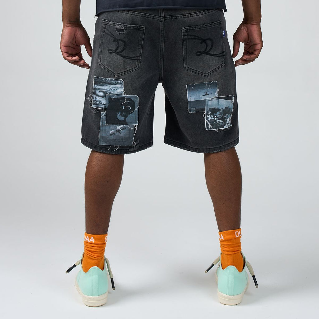 DUAA-Men's Jean Shorts and Denim Shorts