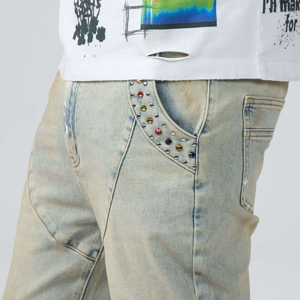 DUAA-Men's Flared and Bootcut Jeans and Denim