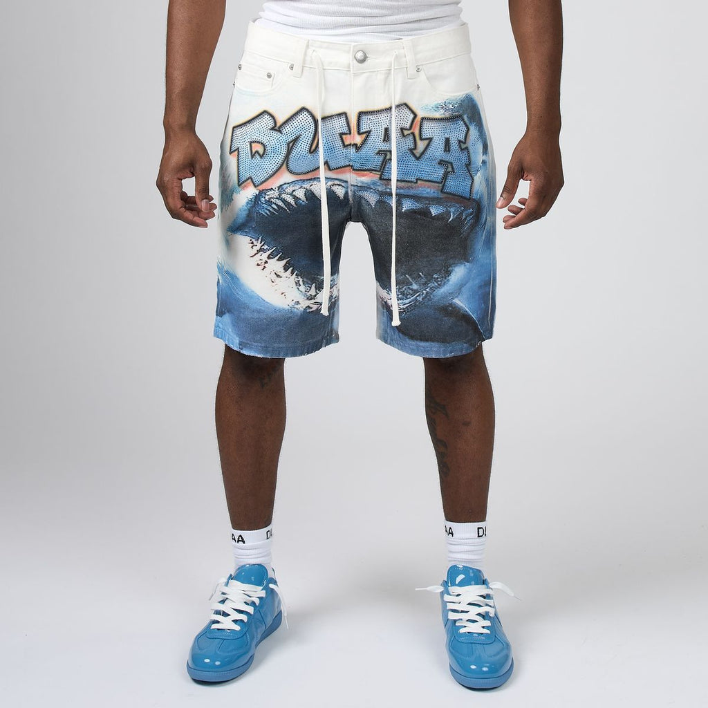 DUAA-Men's Jean Shorts and Denim Shorts