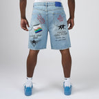 DUAA-Men's Jean Shorts and Denim Shorts