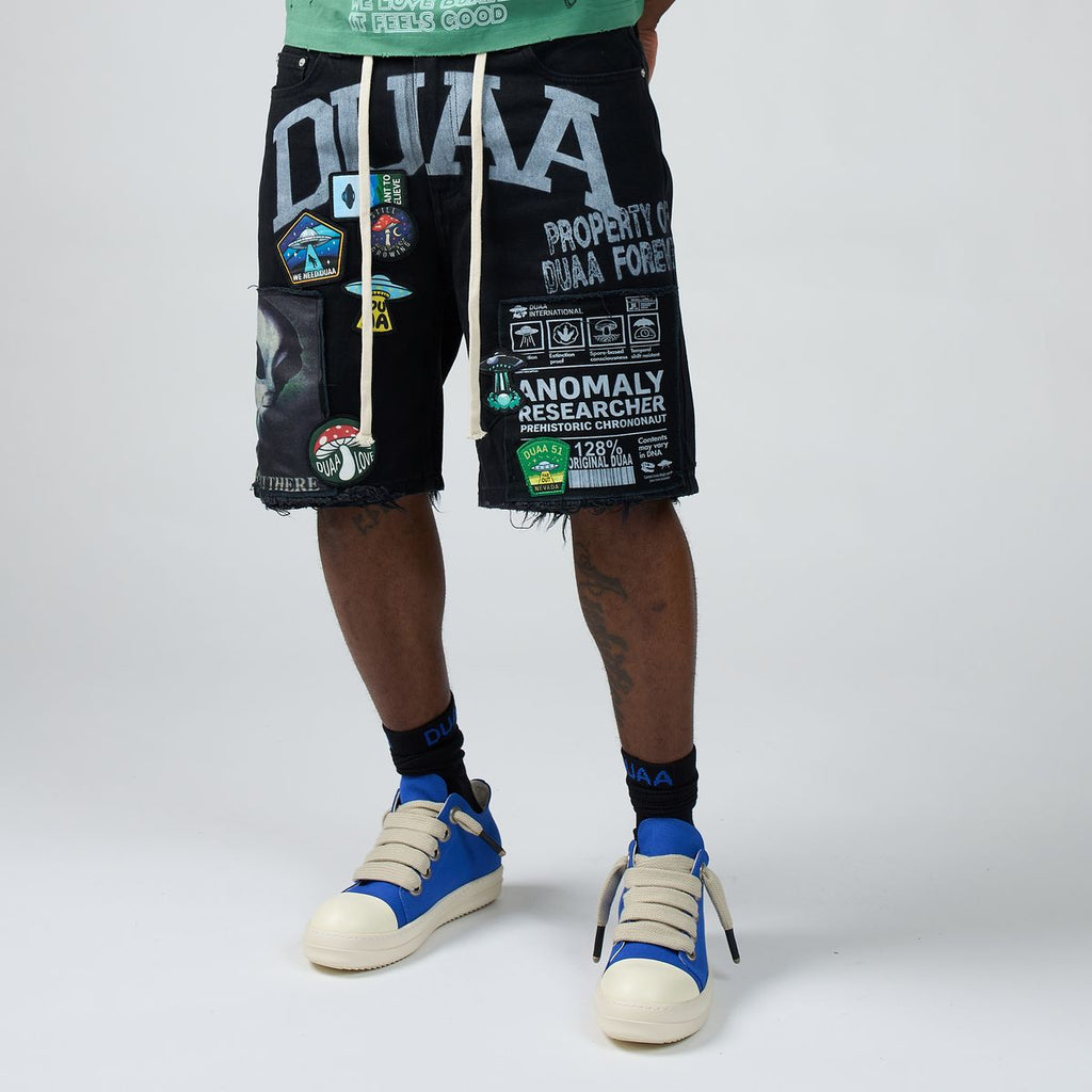 DUAA-Men's Jean Shorts and Denim Shorts