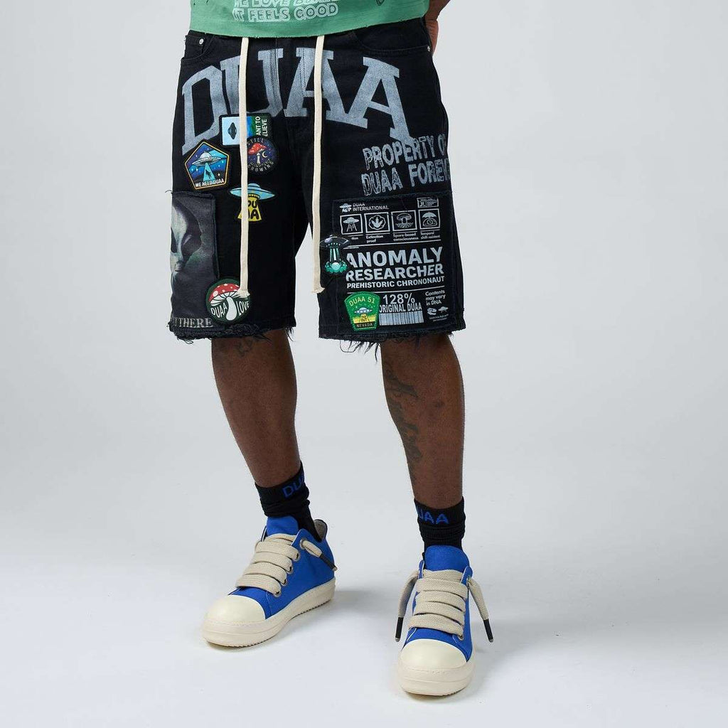 DUAA-Men's Jean Shorts and Denim Shorts