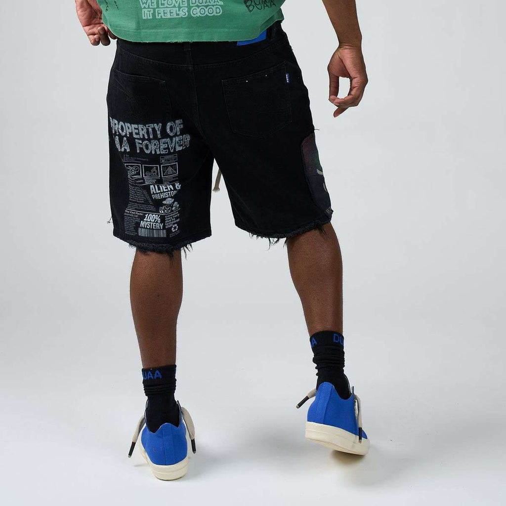 DUAA-Men's Jean Shorts and Denim Shorts