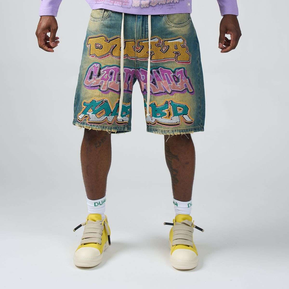 DUAA-Men's Jean Shorts and Denim Shorts Imagen principal del producto