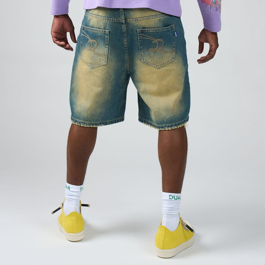 DUAA-Men's Jean Shorts and Denim Shorts