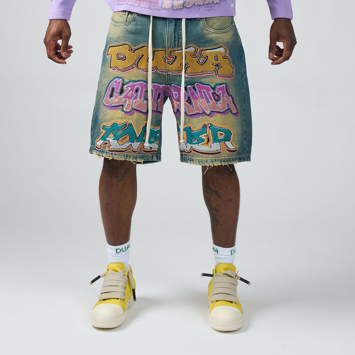 DUAA-Men's Jean Shorts and Denim Shorts