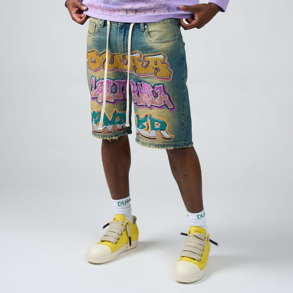 DUAA-Men's Jean Shorts and Denim Shorts