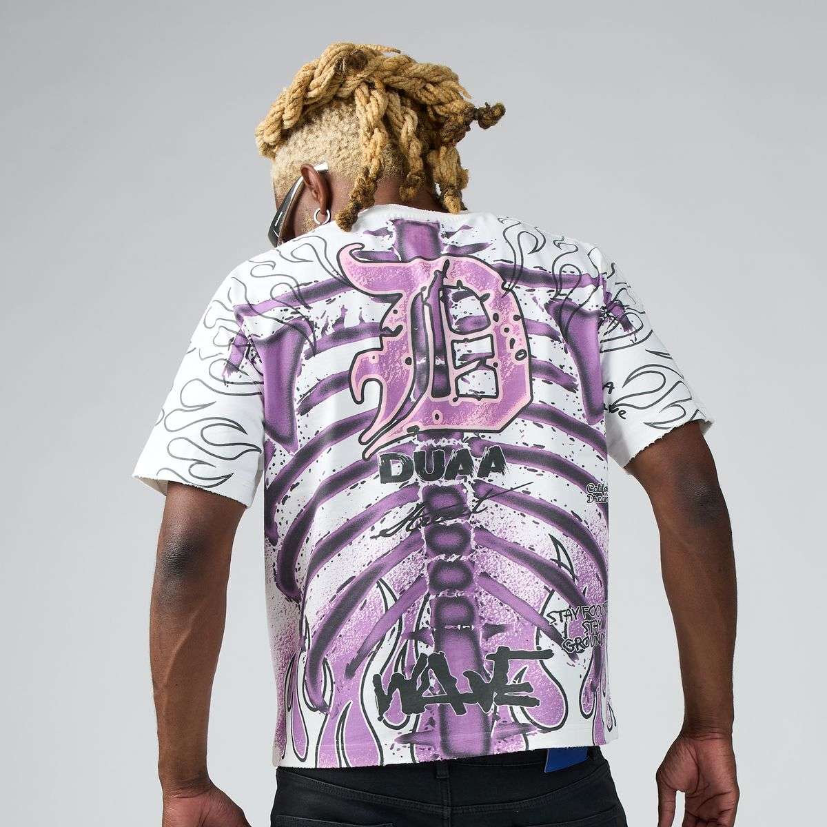 Camiseta con diseño de rayos X DUAA Imagen secundaria del producto