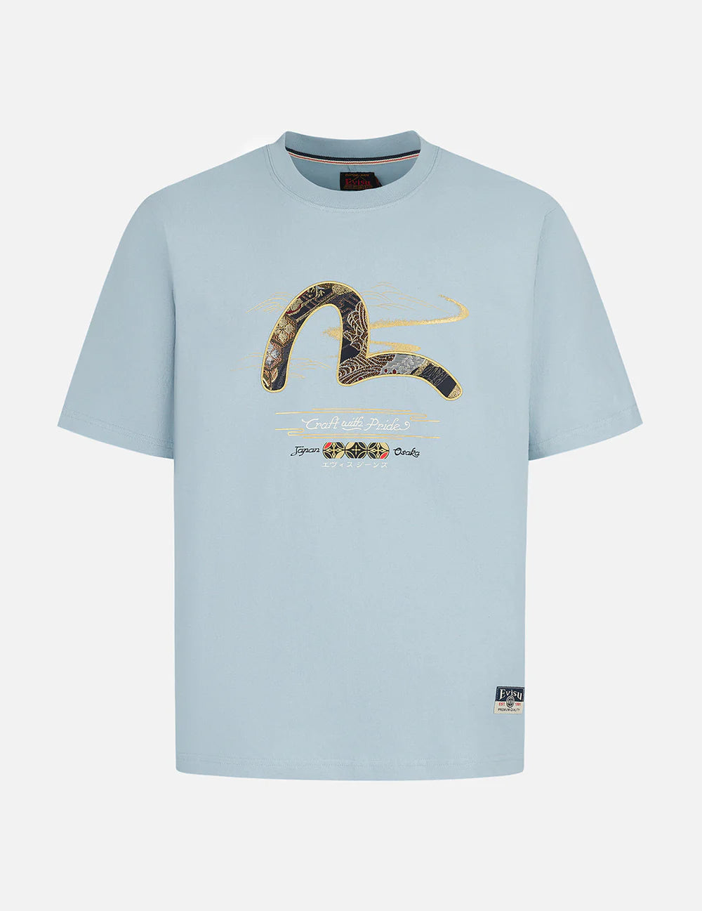 EVISU-Men's Short-Sleeve T-Shirts and Tees