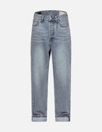 EVISU-Men's Slim Fit Jeans and Denim