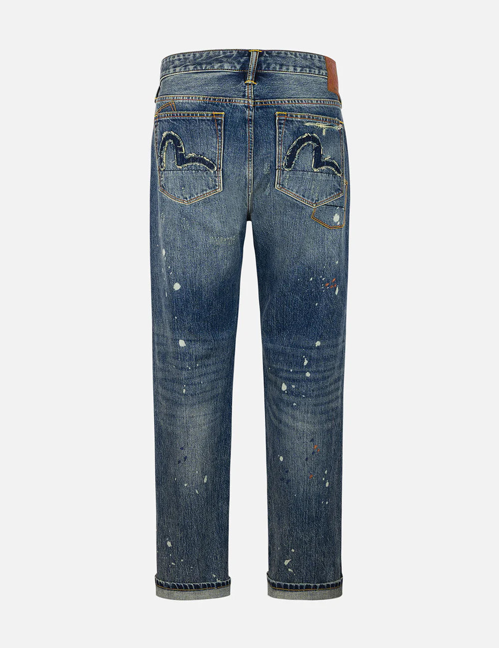 EVISU-Men's Slim Fit Jeans and Denim